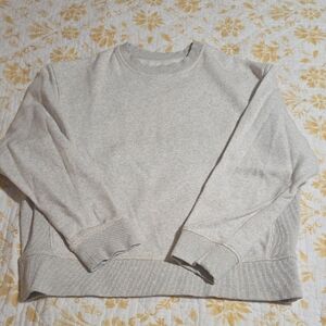 Calvin Klein Cream Crewneck Top